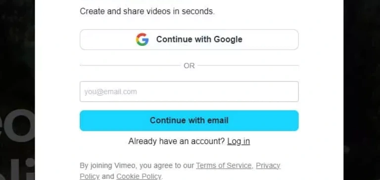 Vimeo官网App注册下载操作