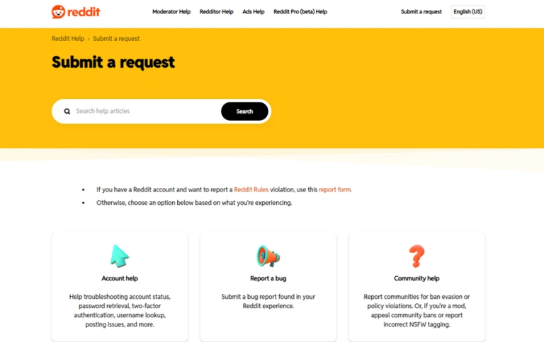 reddit解封申诉入口